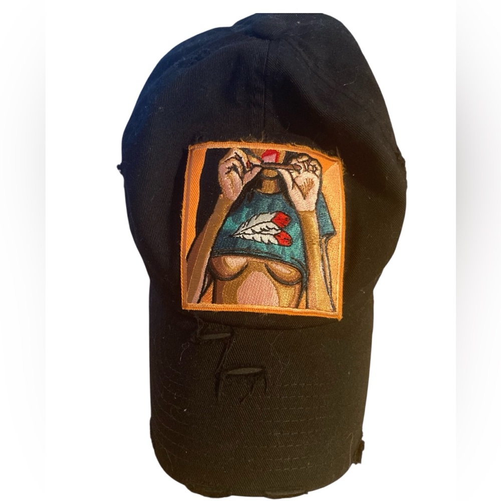 Dad distressed cool looking cap